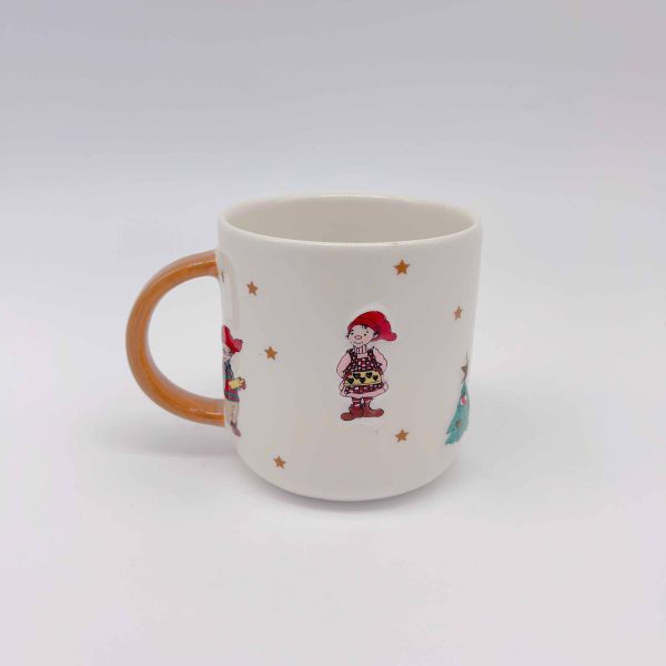 Brown Ear Character Ceramic Mug Decal Mid-Temperature