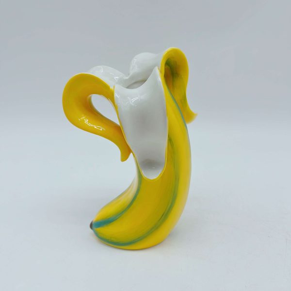 Ceramic Banana Figurine Home Decor