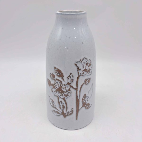 Ceramic Blue Flower Vase