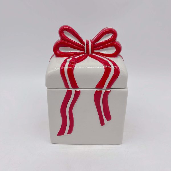 Ceramic Bowknot Jar