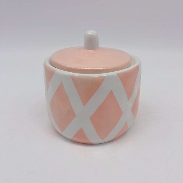 Ceramic Cotton Swab Holder Box Stylish Storage Solution