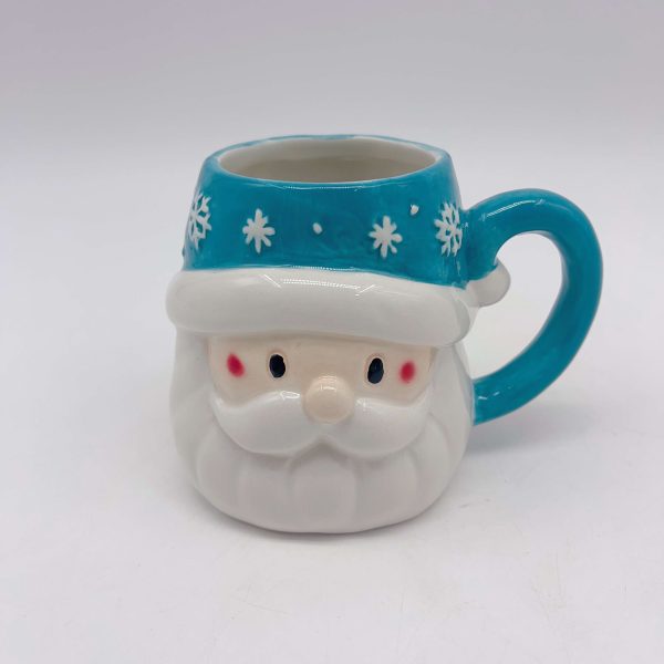 Ceramic Dark Blue Christmas Mug