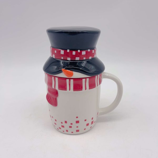 Ceramic Long Nose Christmas Mug Set