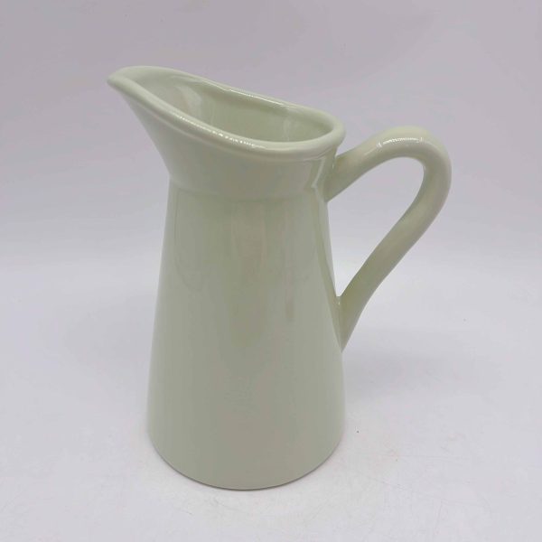Green Ceramic Kettle Vase