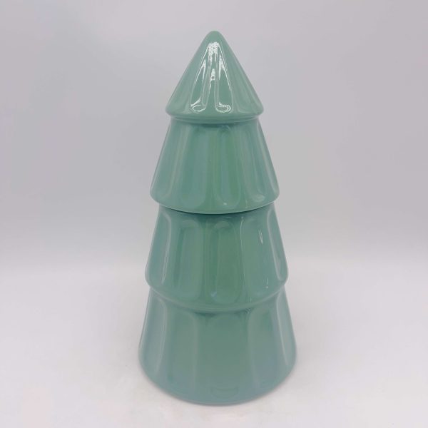 Large Green Ceramic Christmas Tree Decor