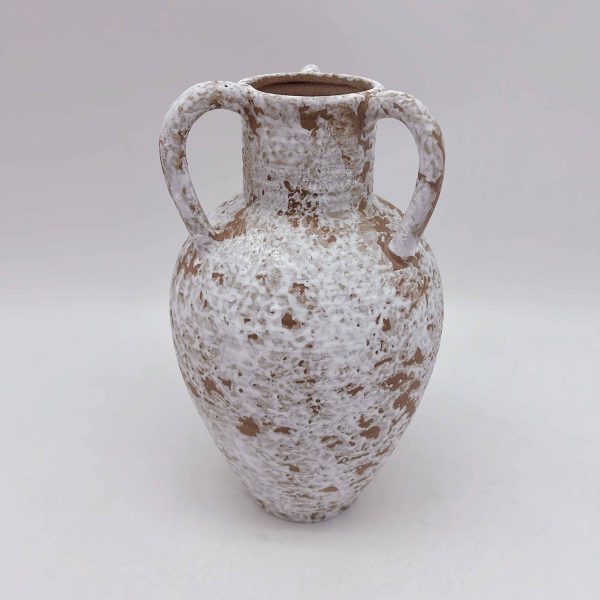 Large White Ceramic Vase