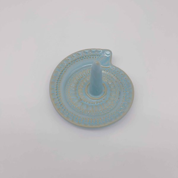 Pink Heart-Shaped Ceramic Jewelry Box