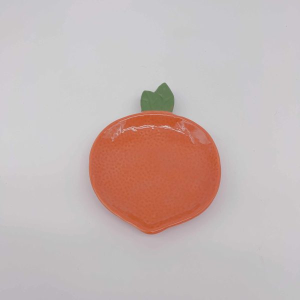 Small Red Strawberry Ceramic Jewelry Dishs