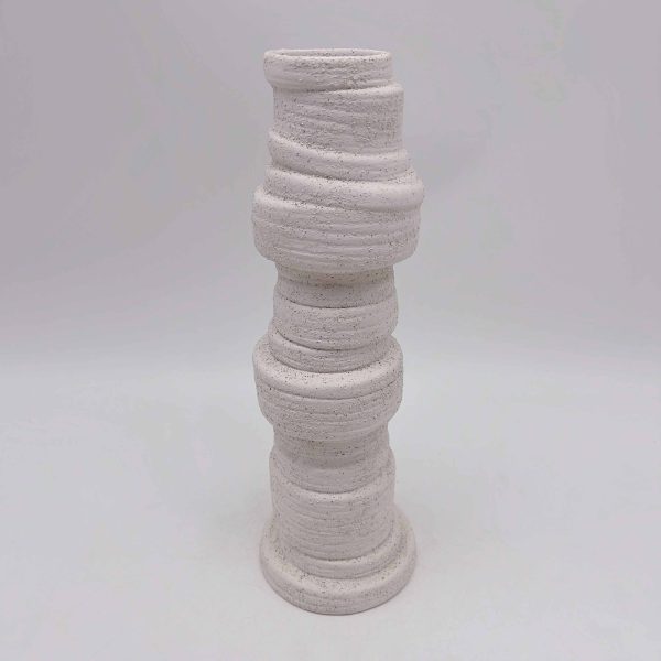 White Ceramic Alien Vase