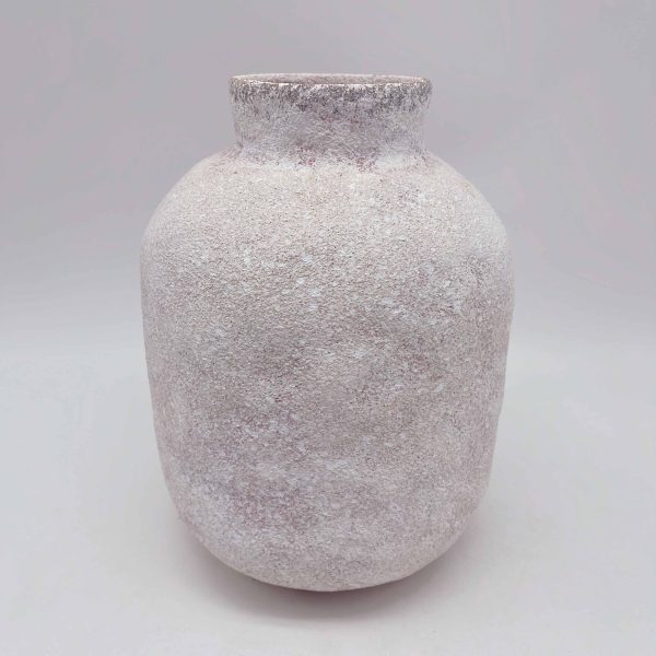 White Ceramic Clay Vase