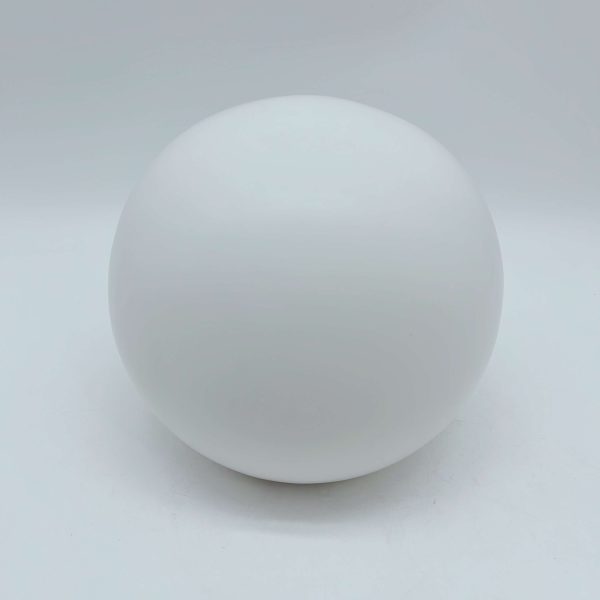 White Smooth Ceramic Sphere Decor