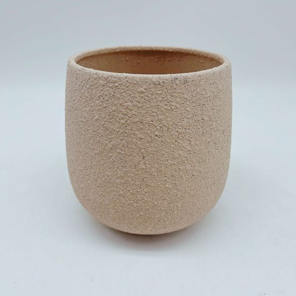 Yellow Ceramic Spray Planter Pot