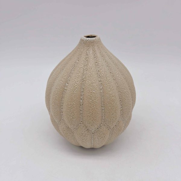 Yellow Ceramic Spray Vase