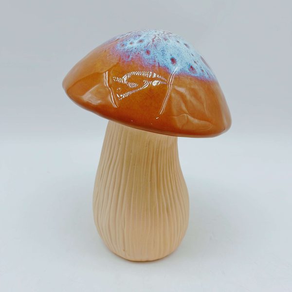 Yellow Mushroom Ceramic Decor Piece